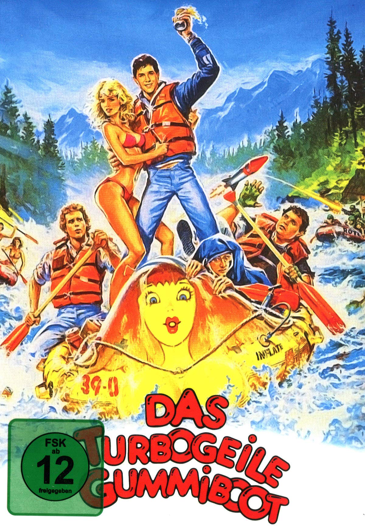 Das turbogeile Gummiboot - Limited Edition - Mediabook (+ DVD), Cover A Films