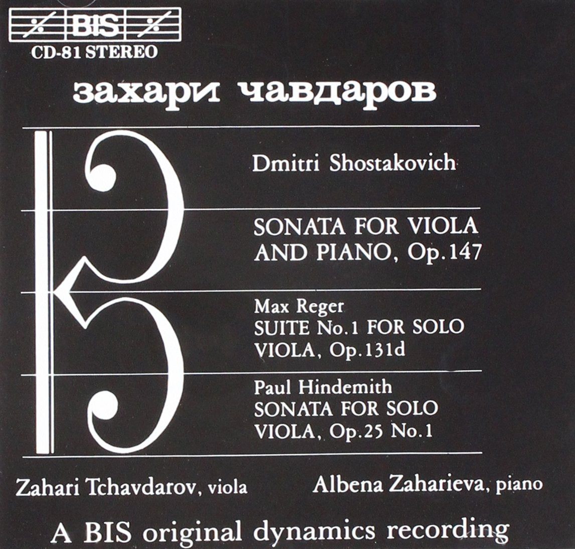 Sonaten Für Viola cd