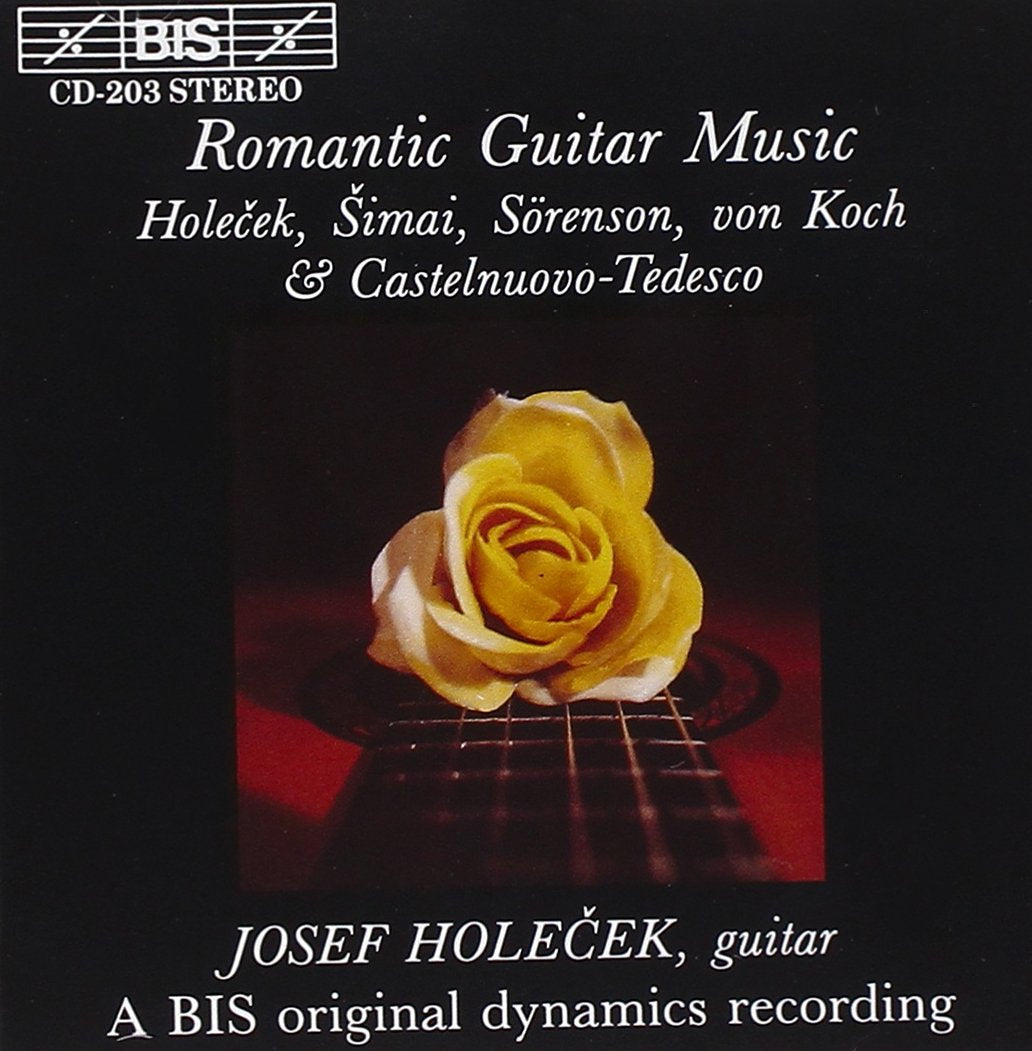 Schwedische romantische Gitarrenmusik Classical