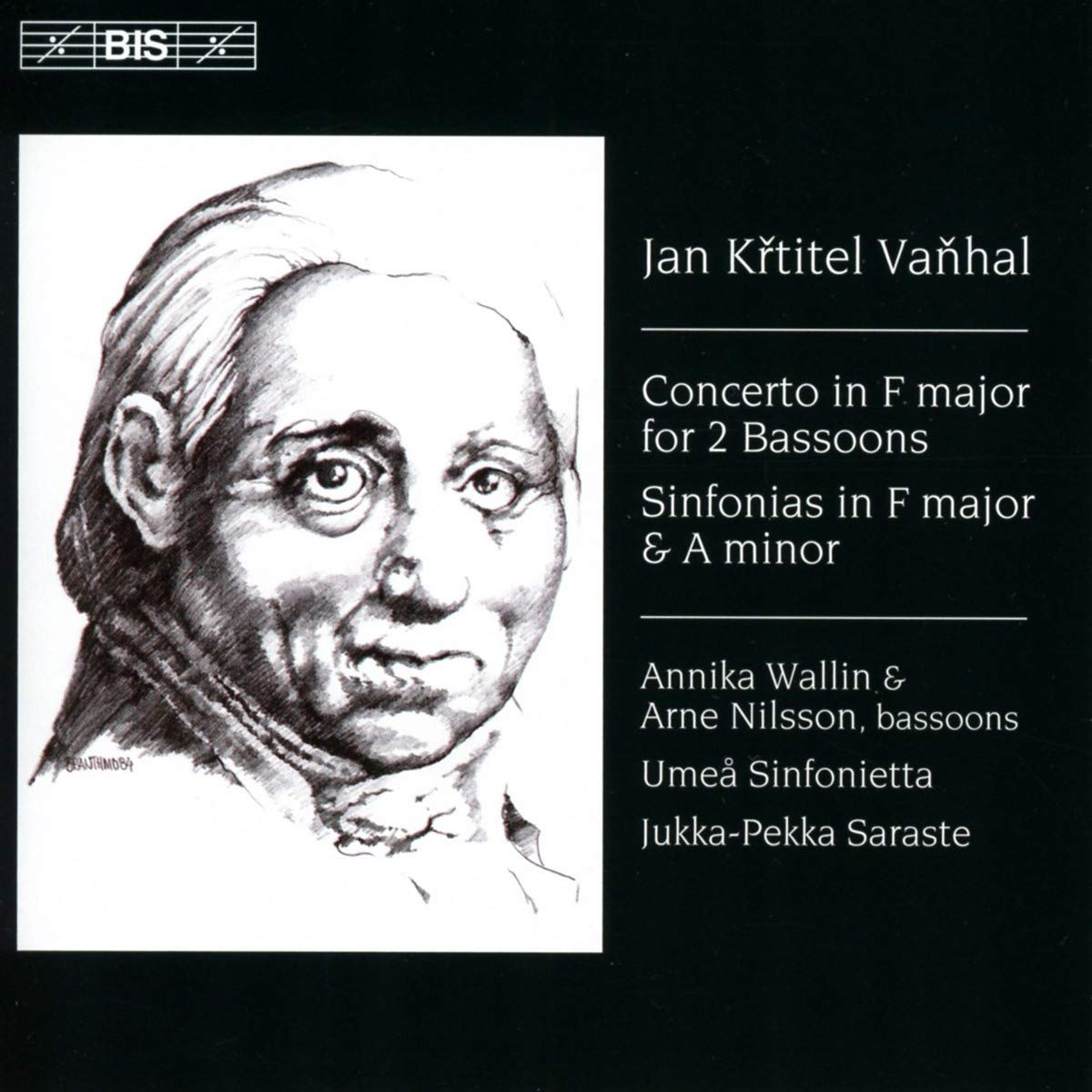 Vanhal: Concerto in F major for 2 Bassoons & Orchestra / 2 Sinfonias Classical