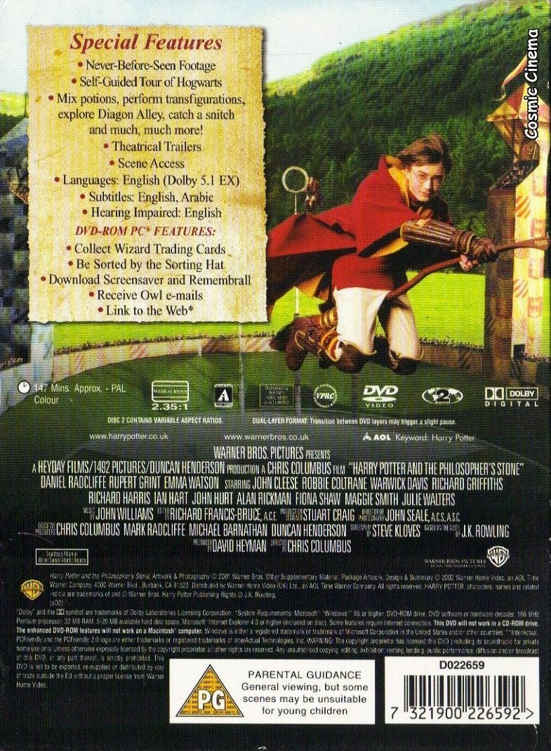 Product Image: Harry Potter And The Philosopher's Stone (Widescreen)