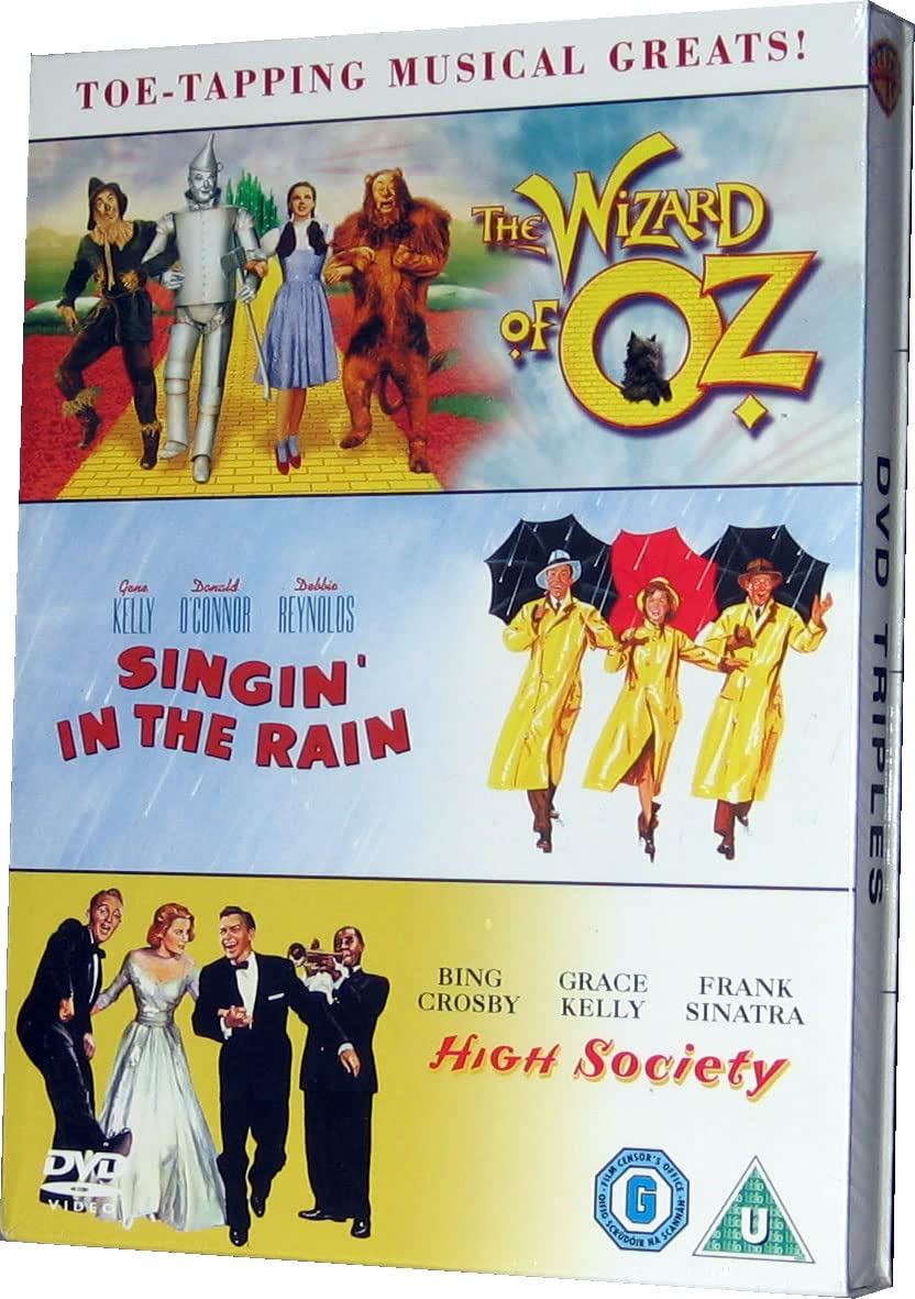 Singin' In The Rain / Wizard of Oz / High Society Films