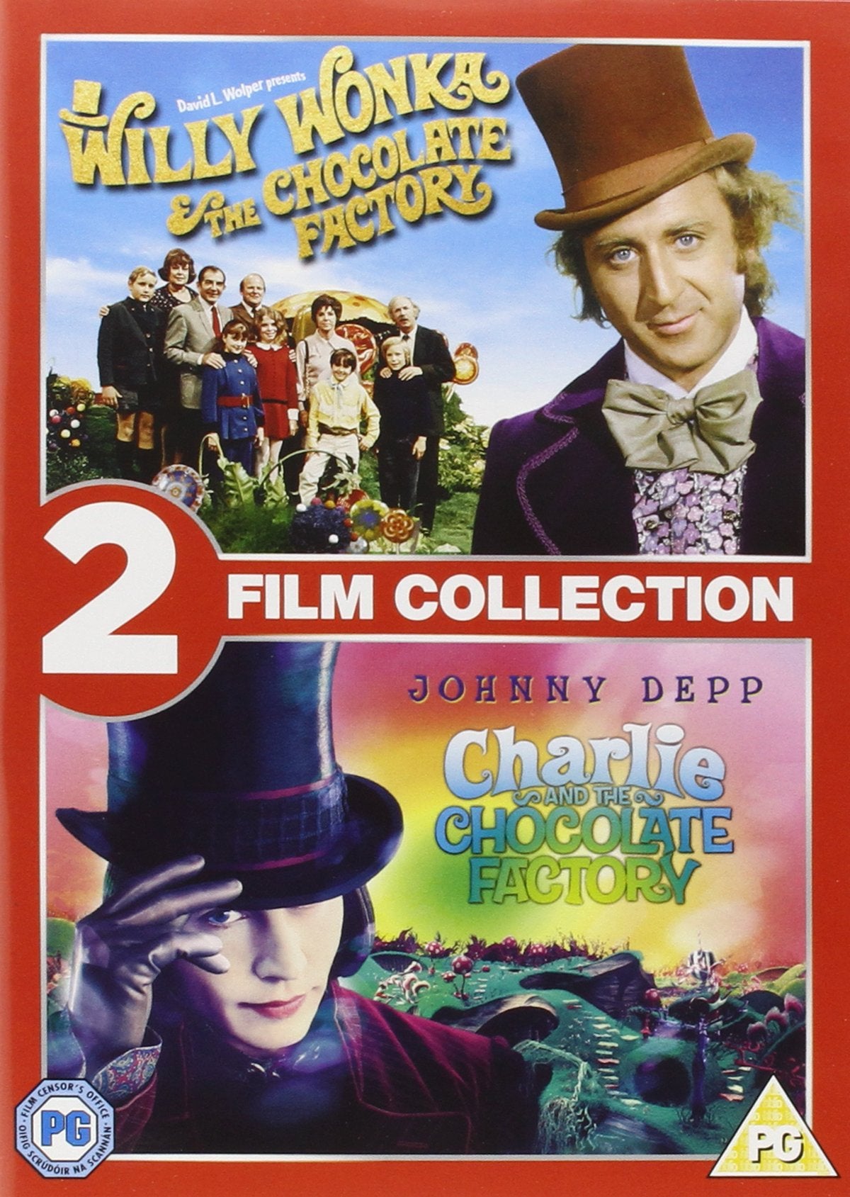 Willy Wonka / Charlie The Chocolate Factory Films