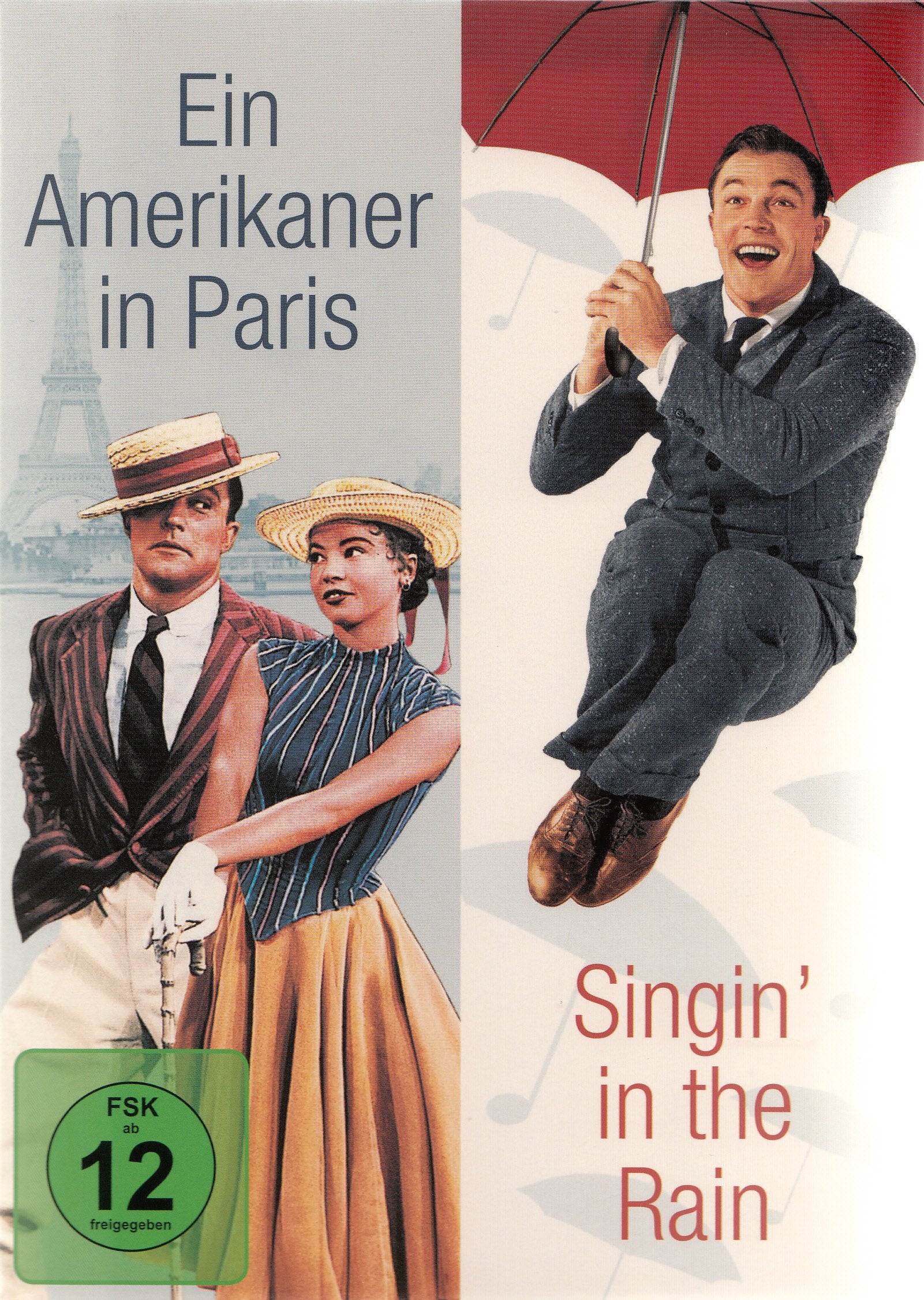 Gene Kelly : Singin' In The Rain / Ein Amerikaner In Paris - 2 DVD Set Films