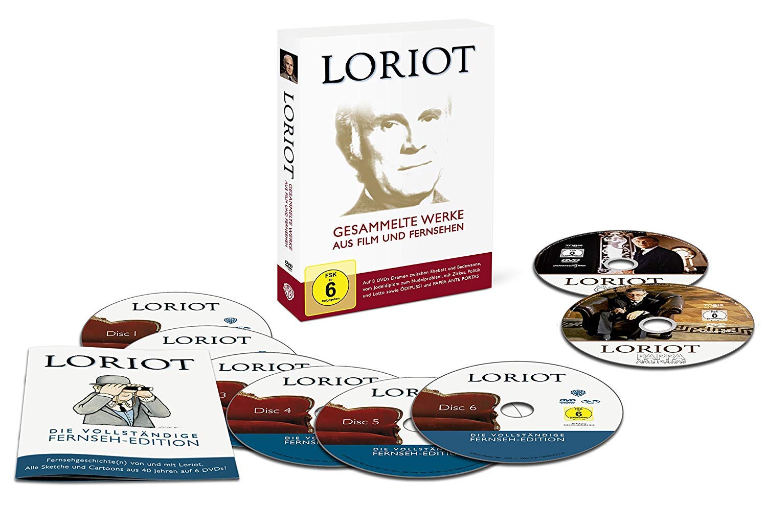 Loriot - Gesammelte Werke aus Film und Fernsehen Box sets