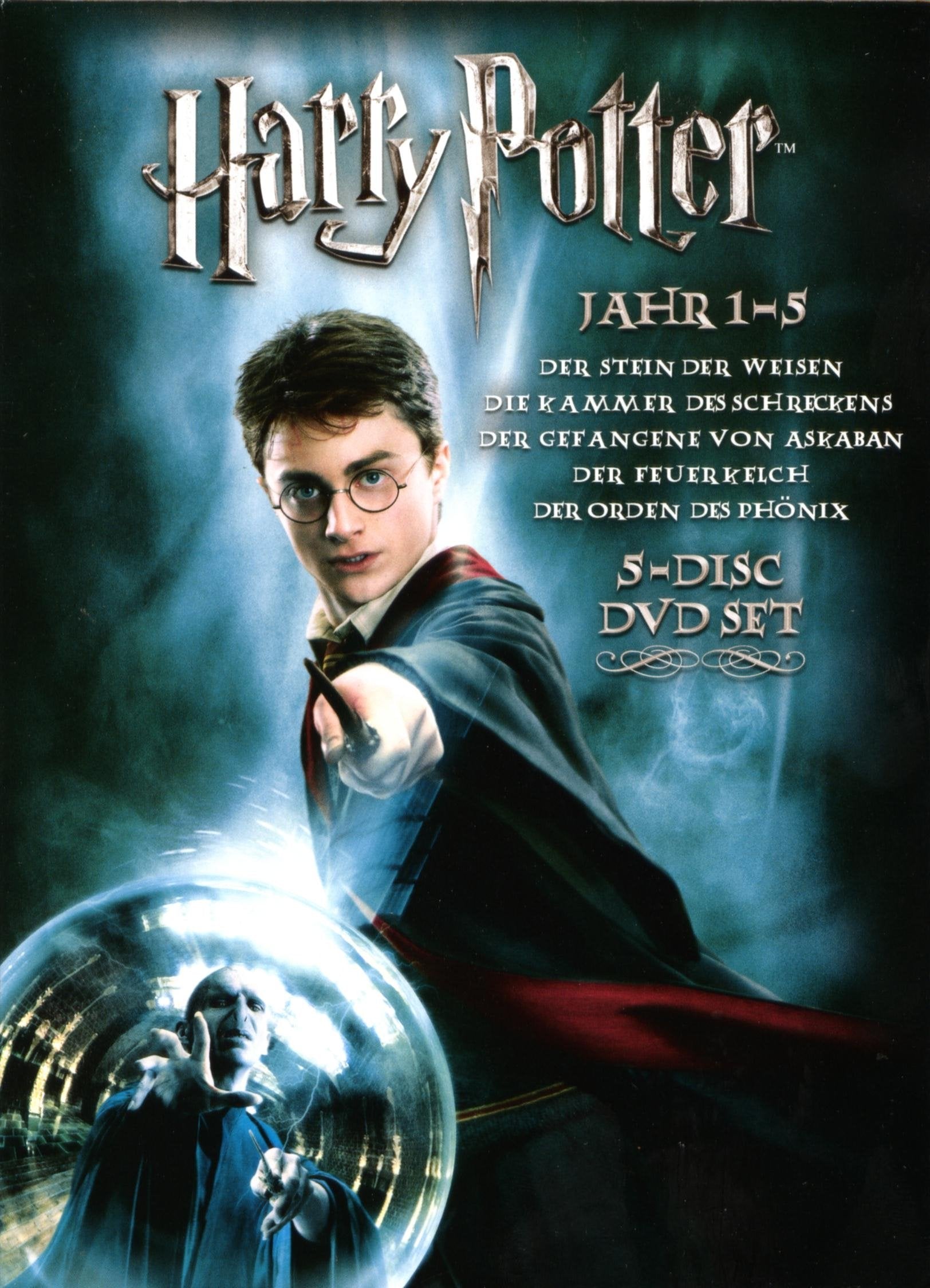 Harry Potter 1-5 (5 DVDs) Movies