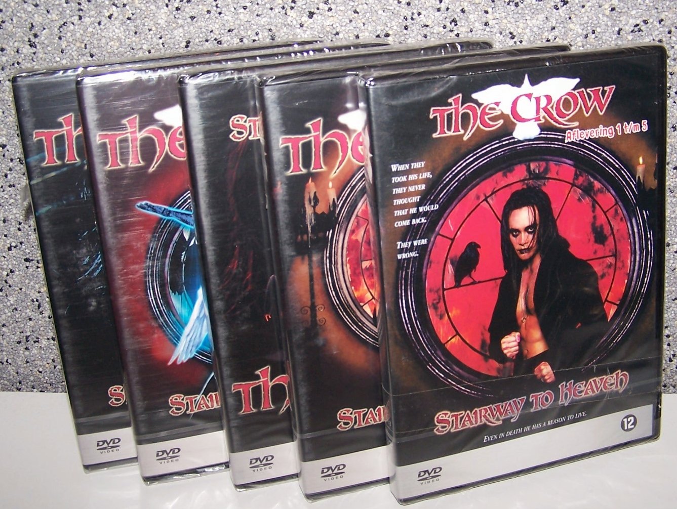 The Crow STAIRWAY to Heaven DIE SERIE - 22 Folgen (5 DVD) Englischer Ton Films