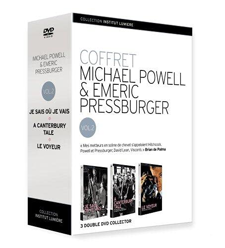 Michael Powell & Emeric Pressburger-Vol.2-A Canterbury Tale + Le Voyeur + I Know Where I'm Going dvd
