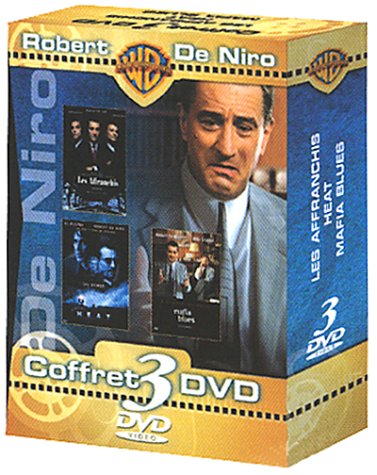 Coffret Robert de Niro 3 DVD : Les Affranchis / Heat / Mafia Blues Films