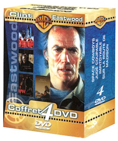Coffret Clint Eastwood 4 DVD : Space Cowboys / Jugé coupable / Impitoyable / Sur la route de Madison Movies