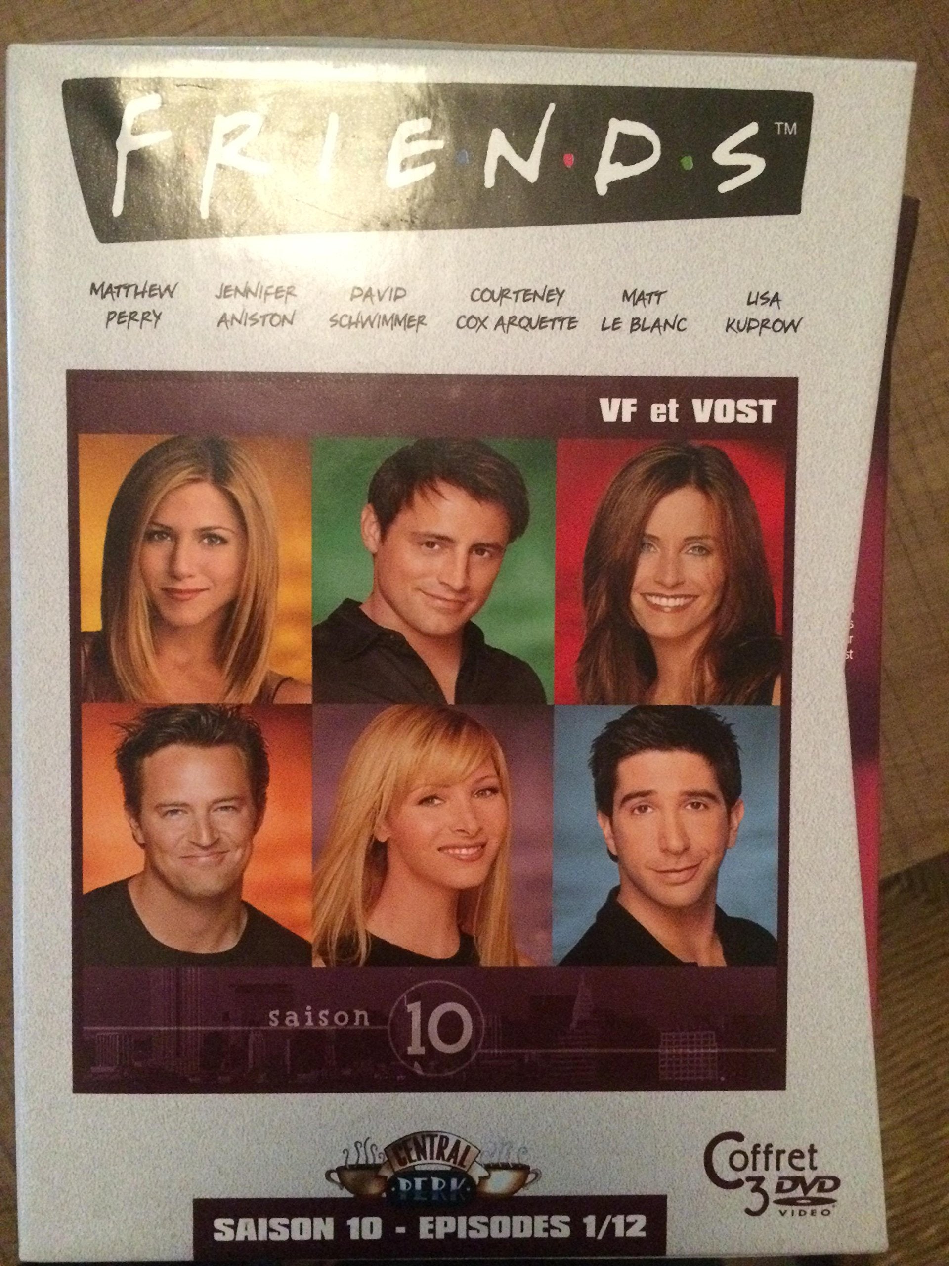 Friends - Saison 10 : Episodes 1 à 12 - Édition 3 DVD Box sets