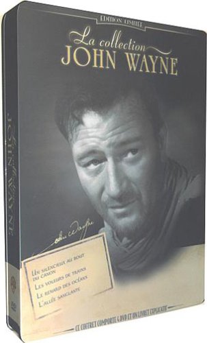 La Collection John Wayne - Coffret métal 4 DVD : Un silencieux au bout du canon / Les voleurs de train / Le renard des océans / L'allée sanglante Movies