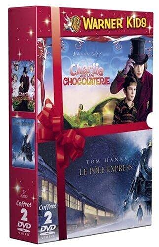 Charlie et la chocolaterie / le Pôle express - Coffret 2 DVD Films