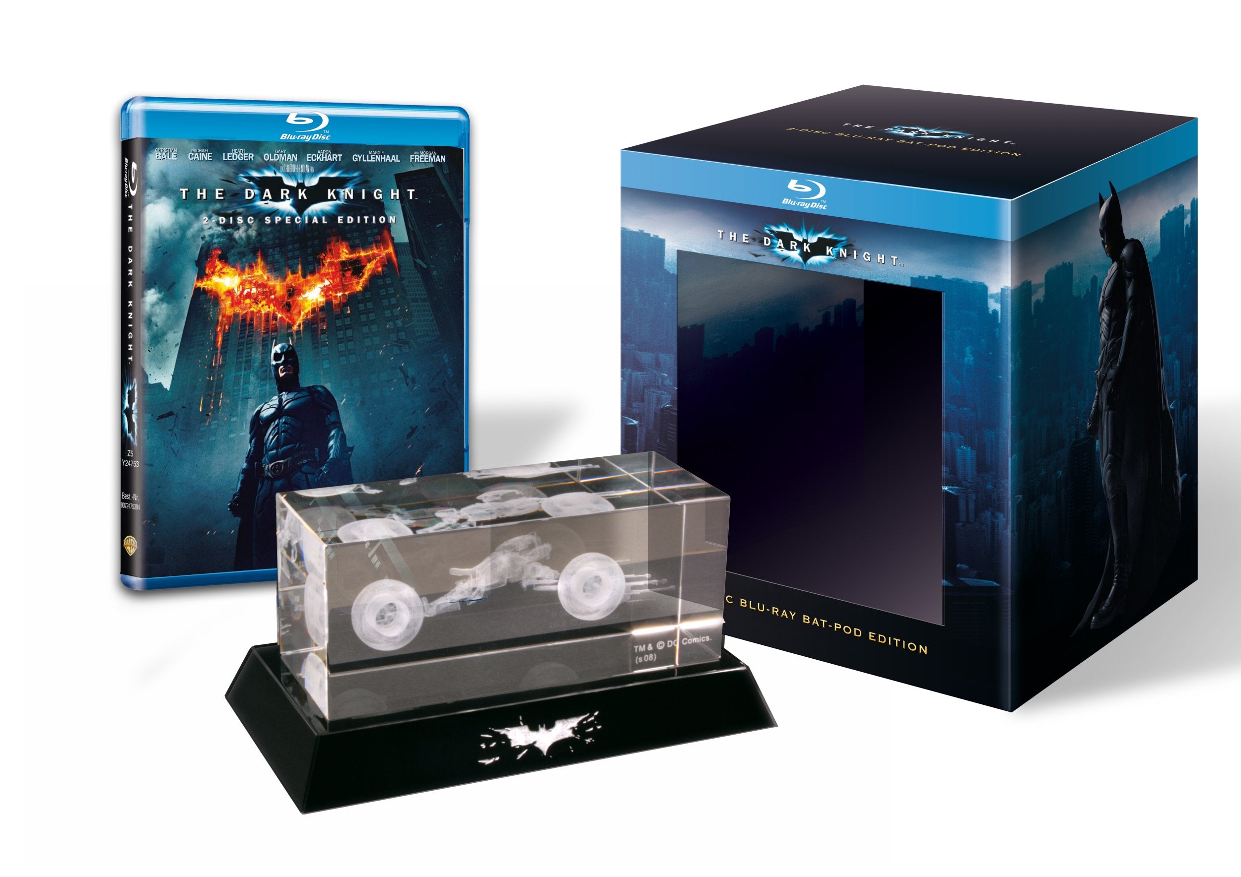 Batman - The Dark Knight (Collector's Edition inklusive Batpod aus Glas) Films