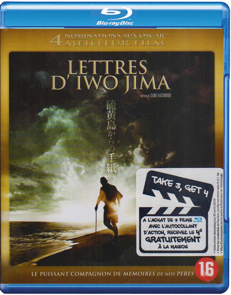 Unbekannt Blu Ray Lettres d'Iwo Jima dvd