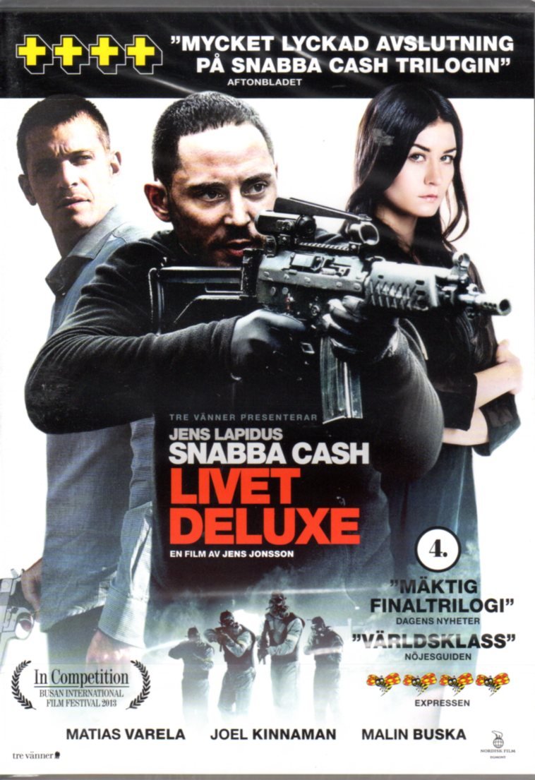 DVD SCHWEDISCH : Snabba Cash III 3 Livet Deluxe (Jens Lapidus) Movies