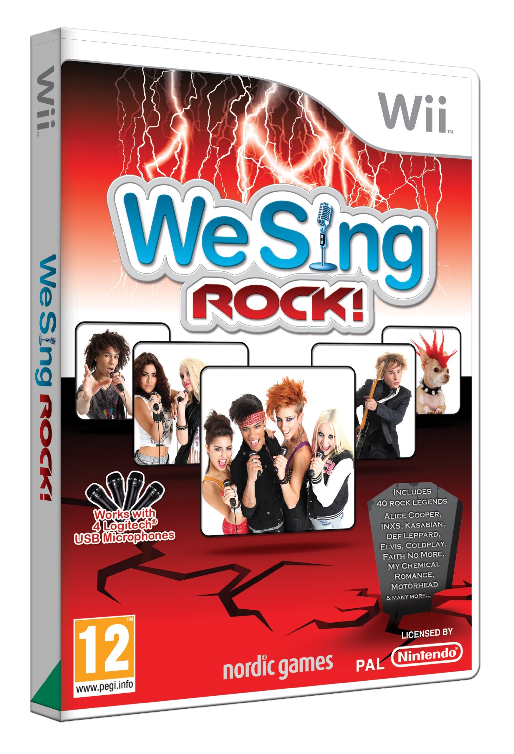 NEW & SEALED! We Sing Rock! Nintendo Wii Game UK PAL Games