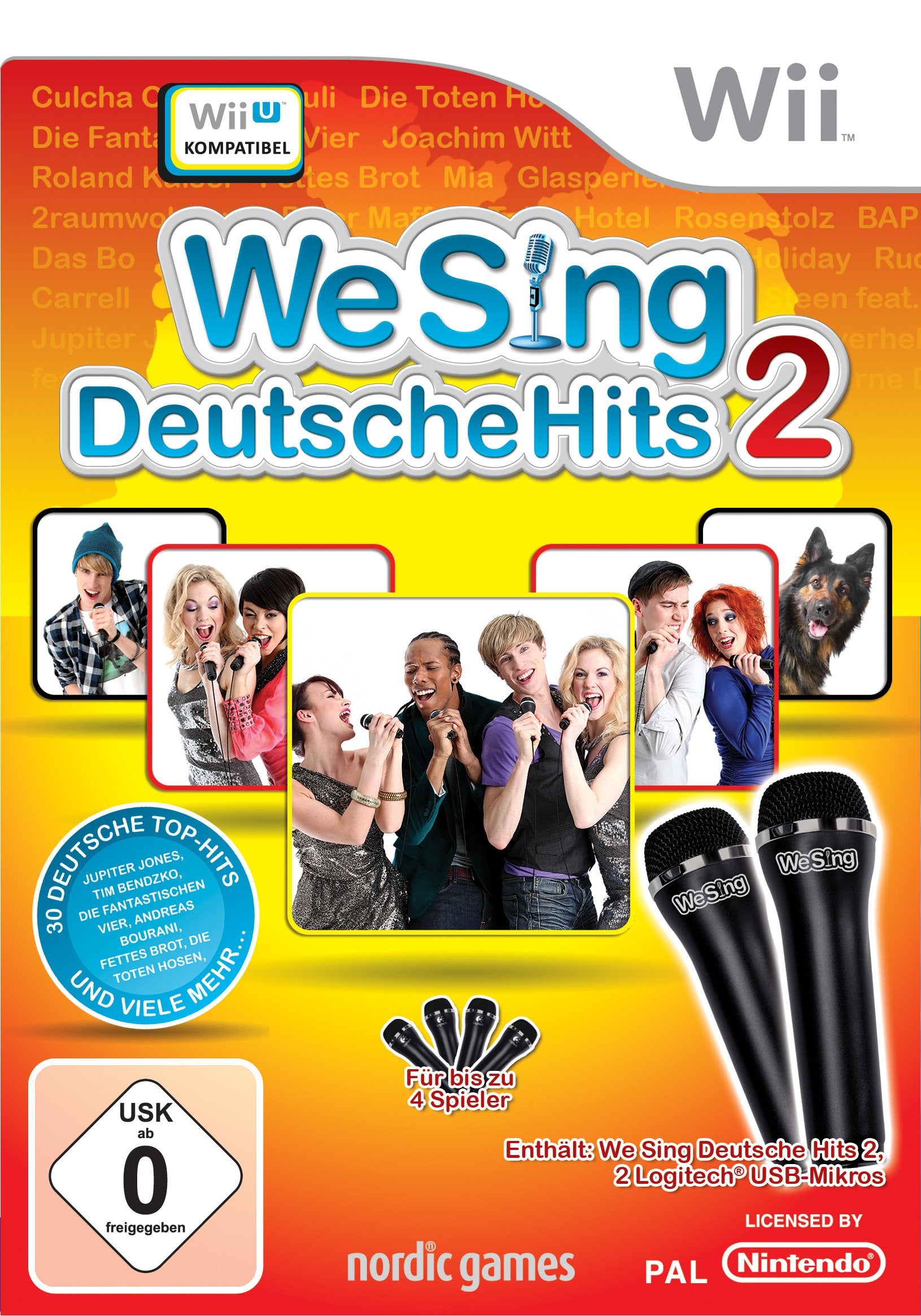 We Sing Deutsche Hits 2 (inkl. 2 Mikrofone) Wii