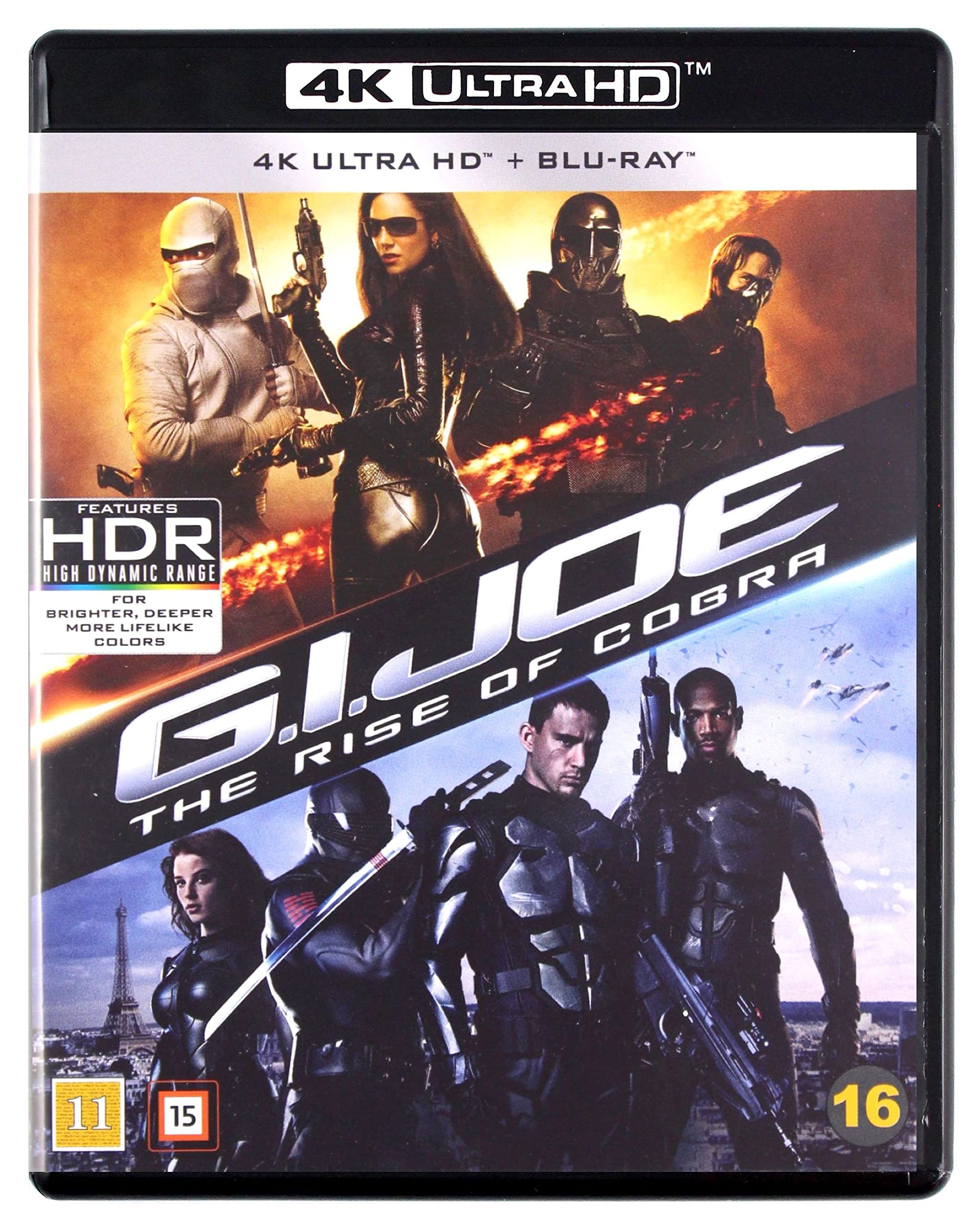 Paramount G.I. Joe: The Rise of Cobra (4K Blu-Ray) dvd