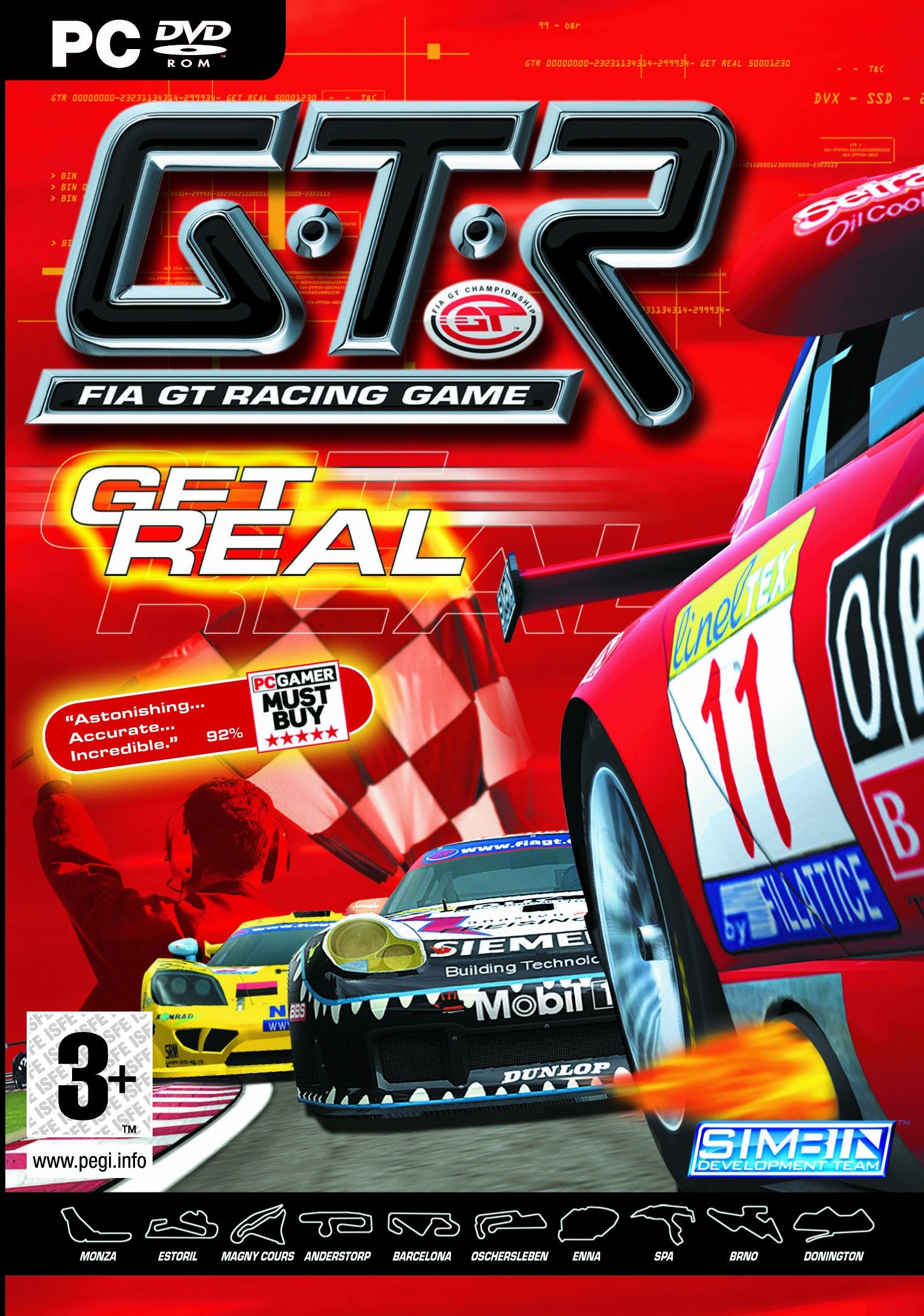 GTR - Fia GT Racing Game (englische Verpackung, Spiel ist Deutsch) - PC