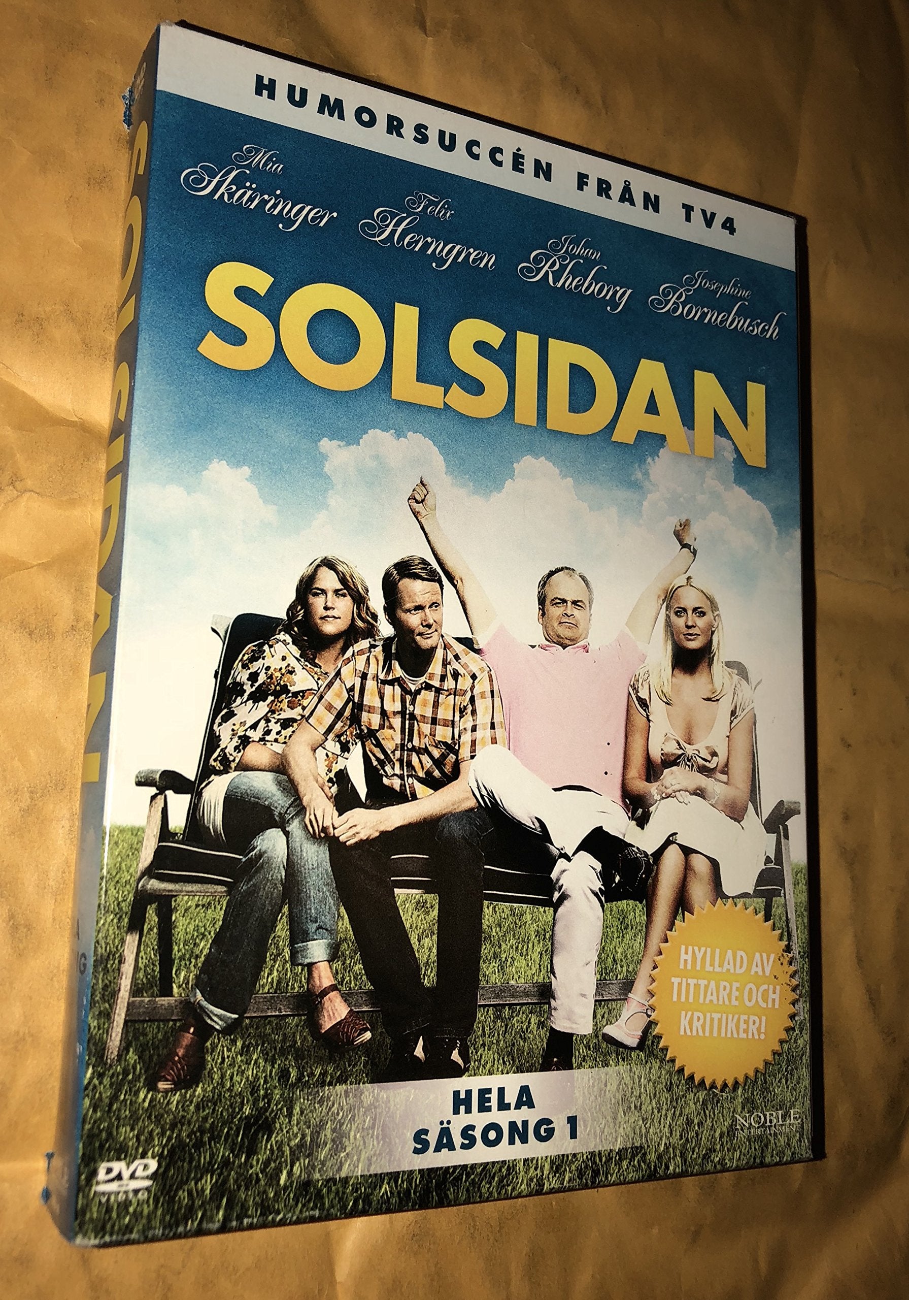 DVD SCHWEDISCH: SOLSIDAN - SÄSONG 1 (Komplette 1 Staffel) Films