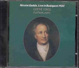 Goethe in Song und Opera Classical