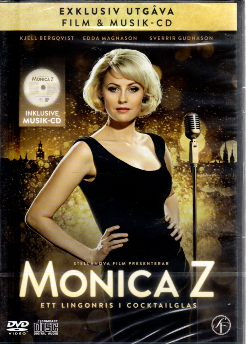 Monica Z (DVD + CD Import) -Per Fly with Edda Magnason and Sverrir Gudnason . NO ENGLISH!! cd