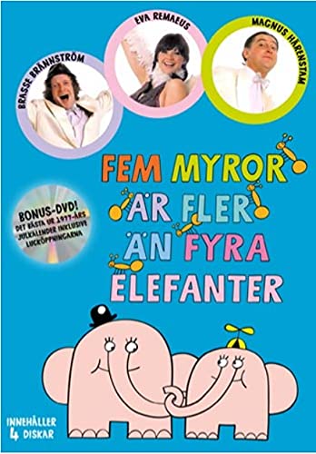 Fem myror är fler än fyra elefanter (4-disc box) (region 2 Import) Movies