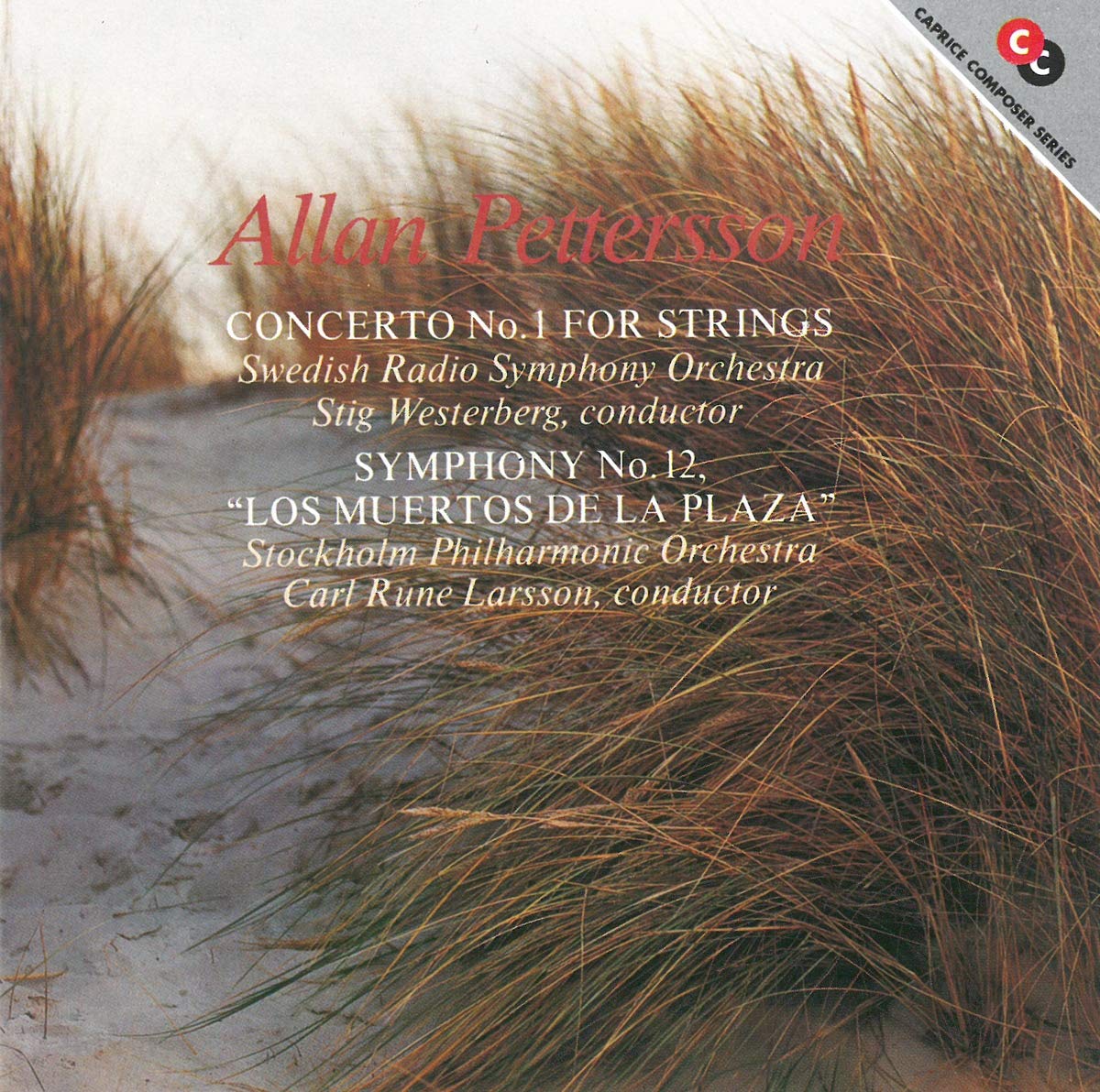 Allan Pettersson: Sinfonie No.12/Concerto No.1 for Strings Classical