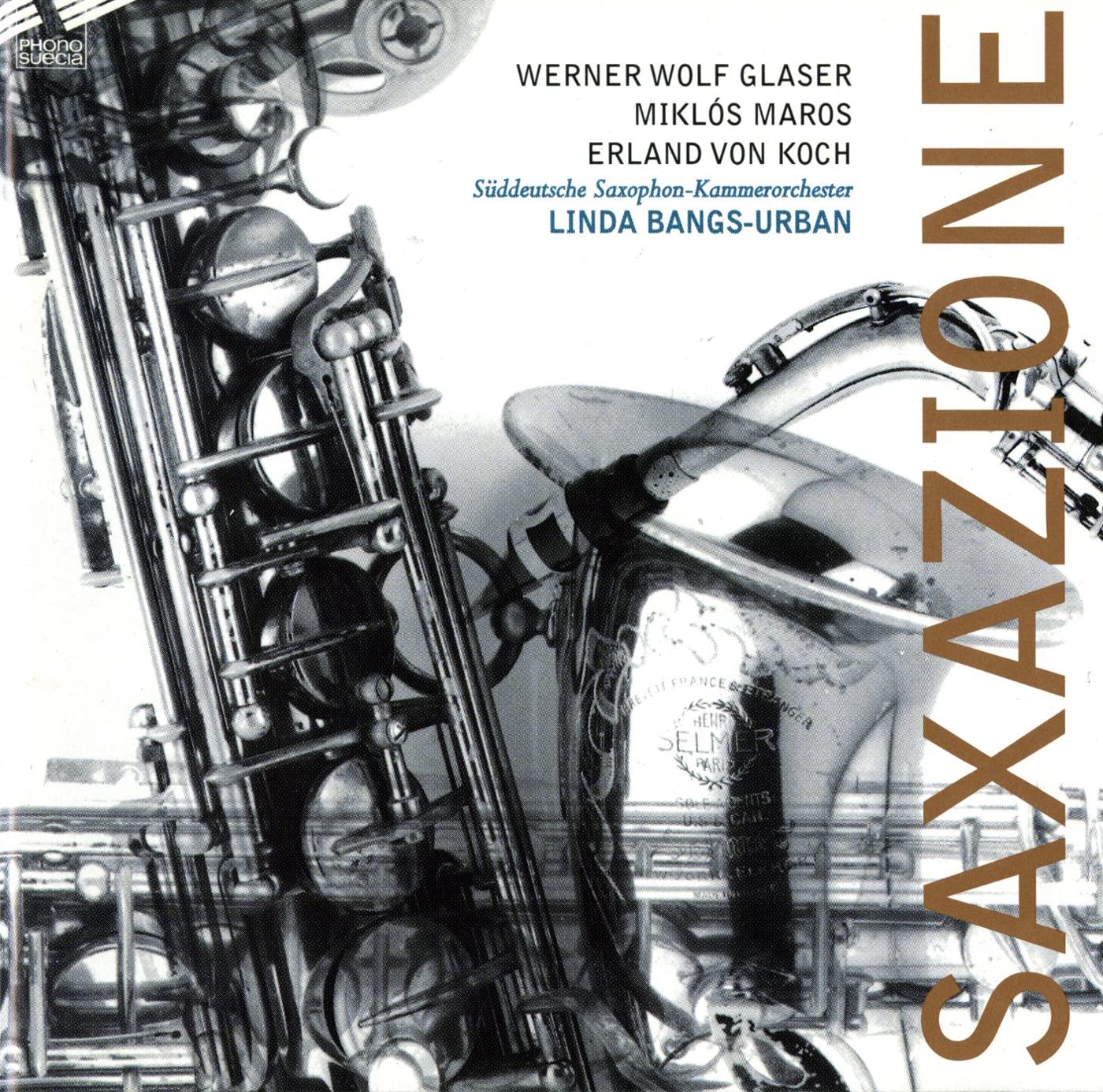 Saxazione (Werke für Saxophonorchester) Jazz