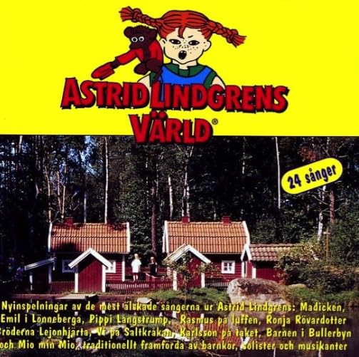 Astrid Lindrens Värld Audio CD Kinderlieder 24 Lieder Pippi Langstrumpf Music