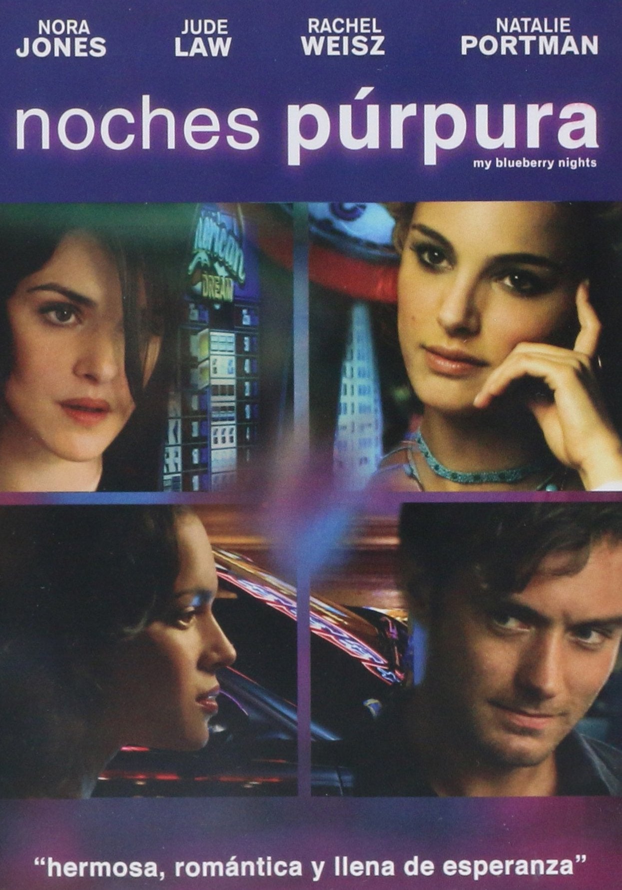 NOCHES PURPURA (MY BLUEBERRY NIGHTS) by Wong Kar Wai (Spanish subtitles) Movies