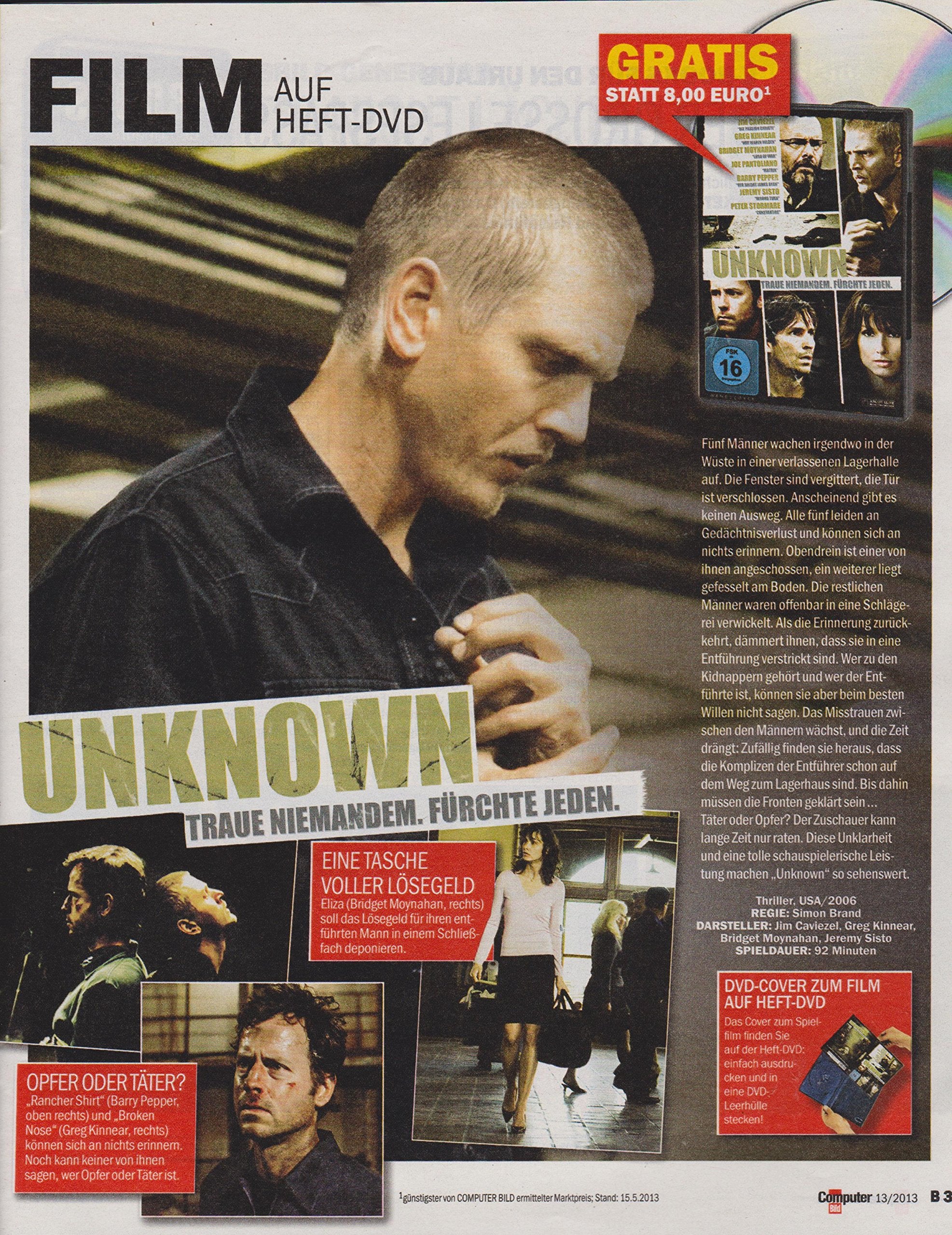 Unknown - Traue niemandem nicht einmal dir selbst Movies