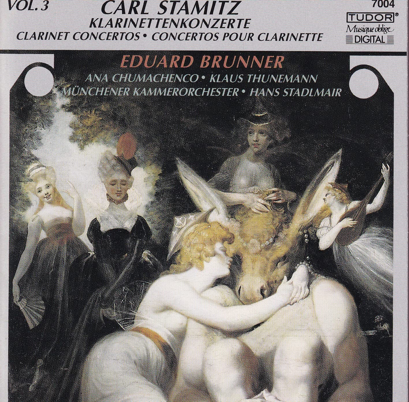 Product Image: Carl Stamitz: Klarinettenkonzerte Vol. 3