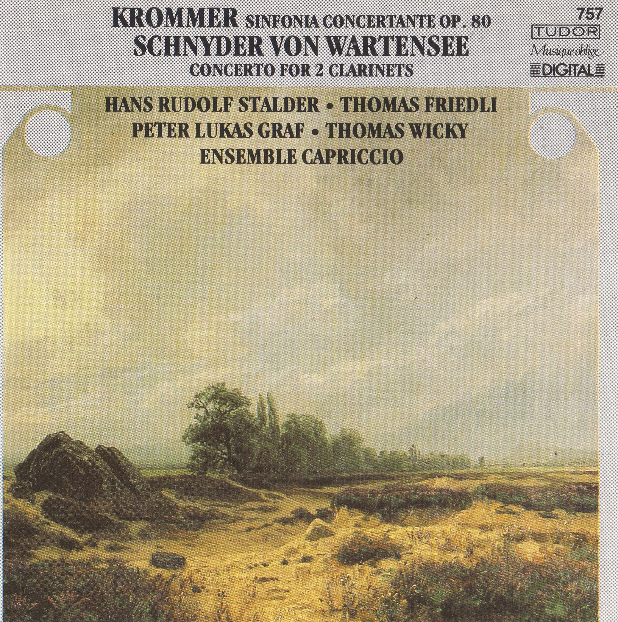 Sinfonia ConcertoOp. 80 / Concerto2 Klarinetten Classical