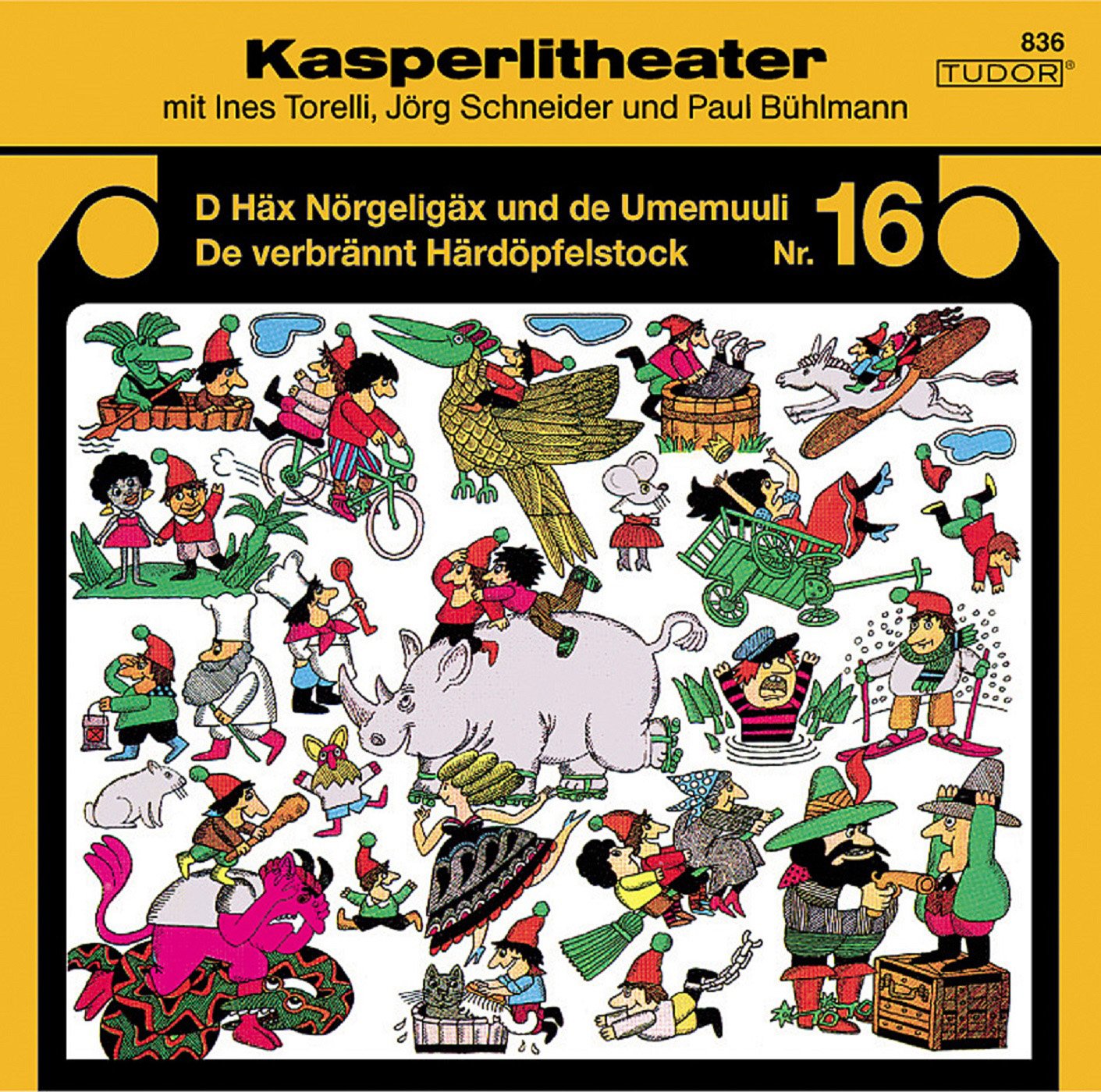 16,Häx Nörgeligäx. Verbrännt Härdöpfelstock Music for Children