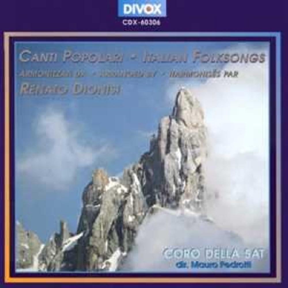 Product Image: Coro Della Sat: Ital.Volksliedbearbeitungen