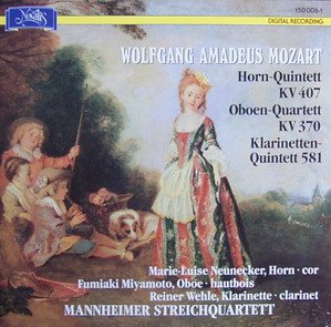 Mozart: Kammermusik für Bläser und Streicher (KV 407, KV 370, KV 581 Classical