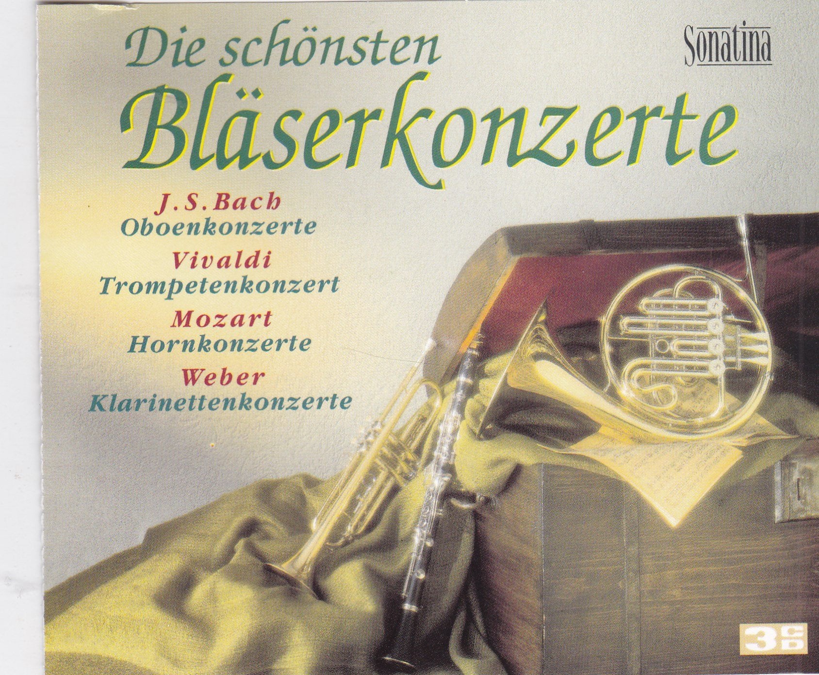 Product Image: Schoensten Blaeserkonzerte : Bach, Mozar