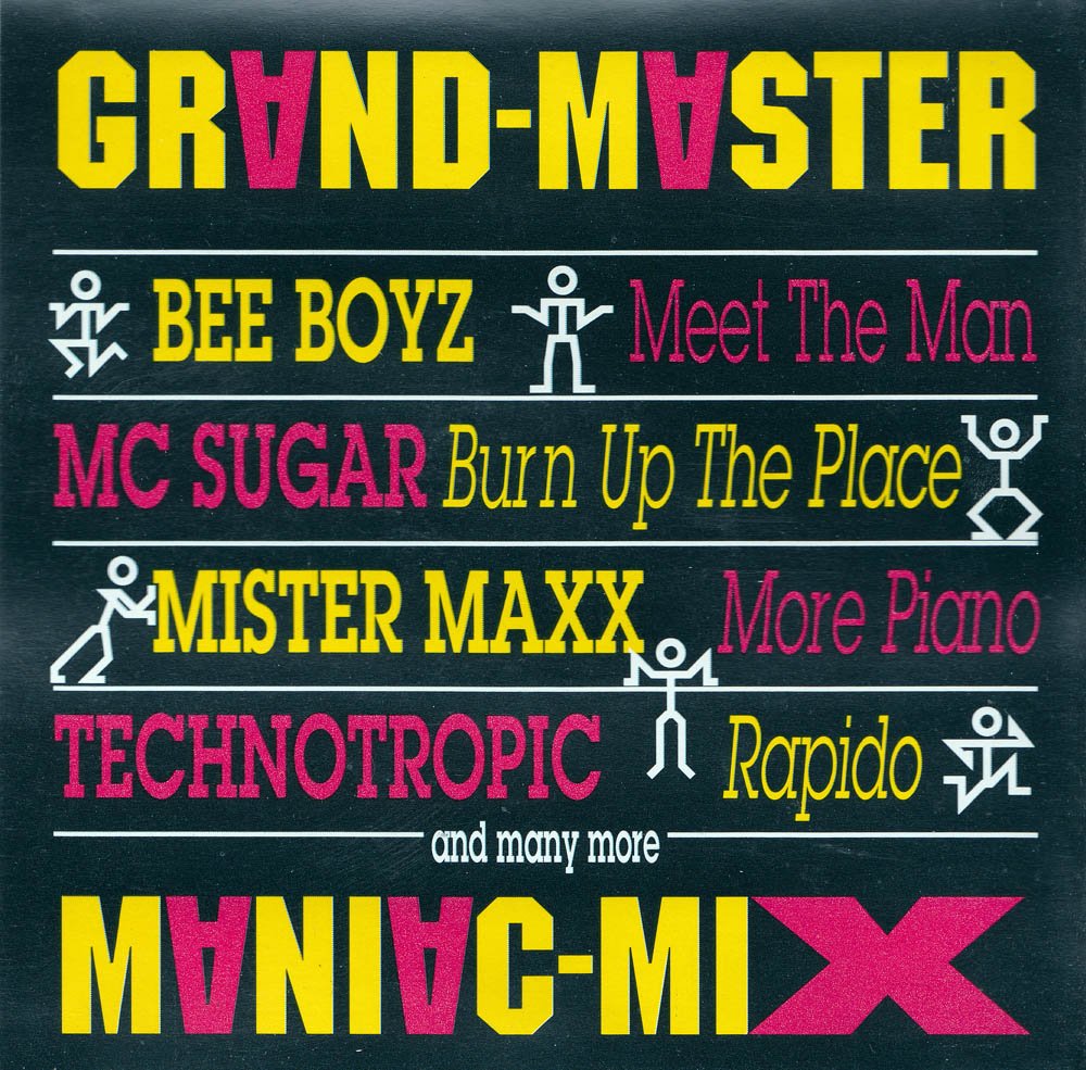 Grandmaster Maniac-Mix (import Switzerland) (CD 3101) Music