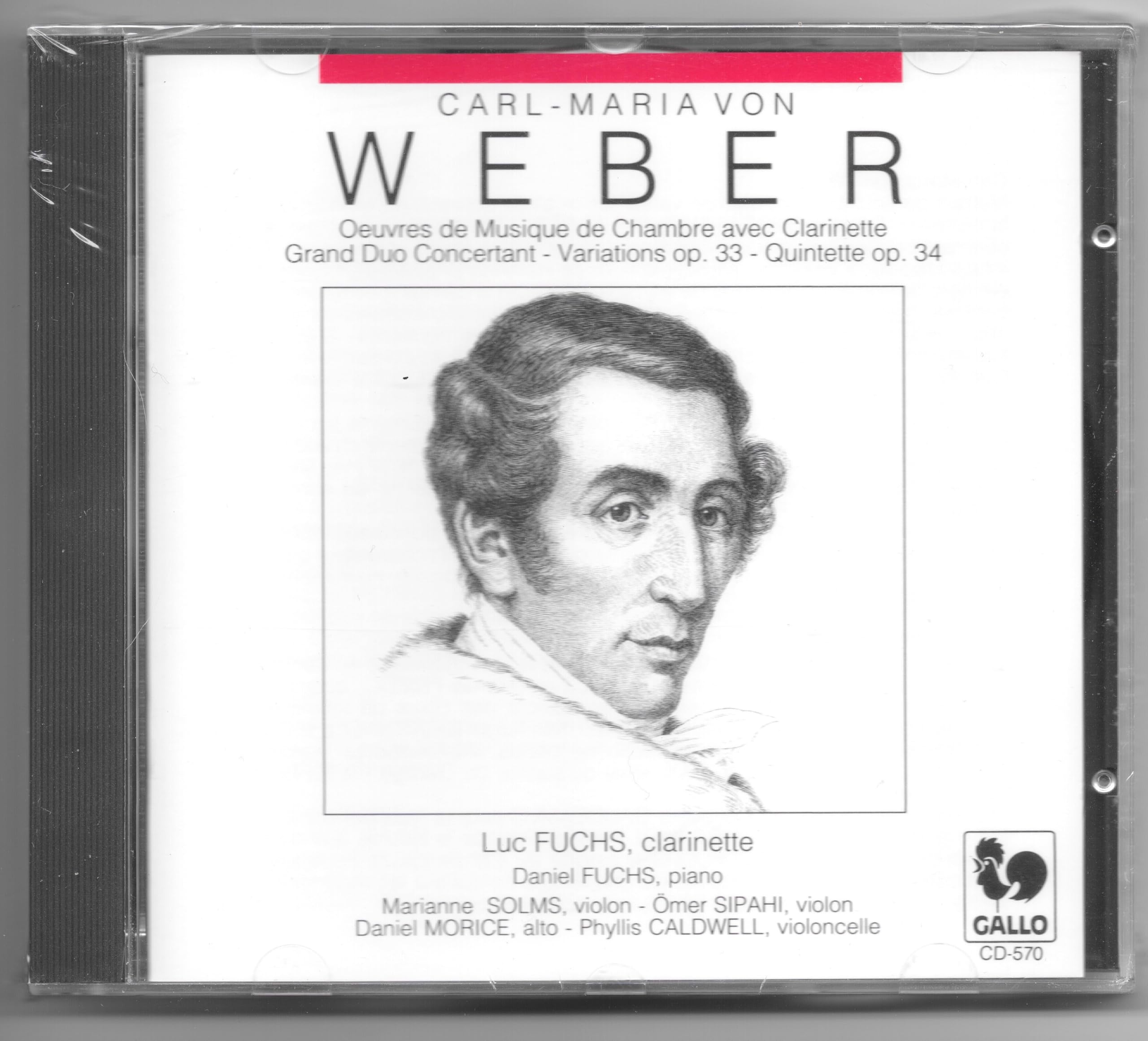 Weber: Kammermusik M. Klarinette Classical