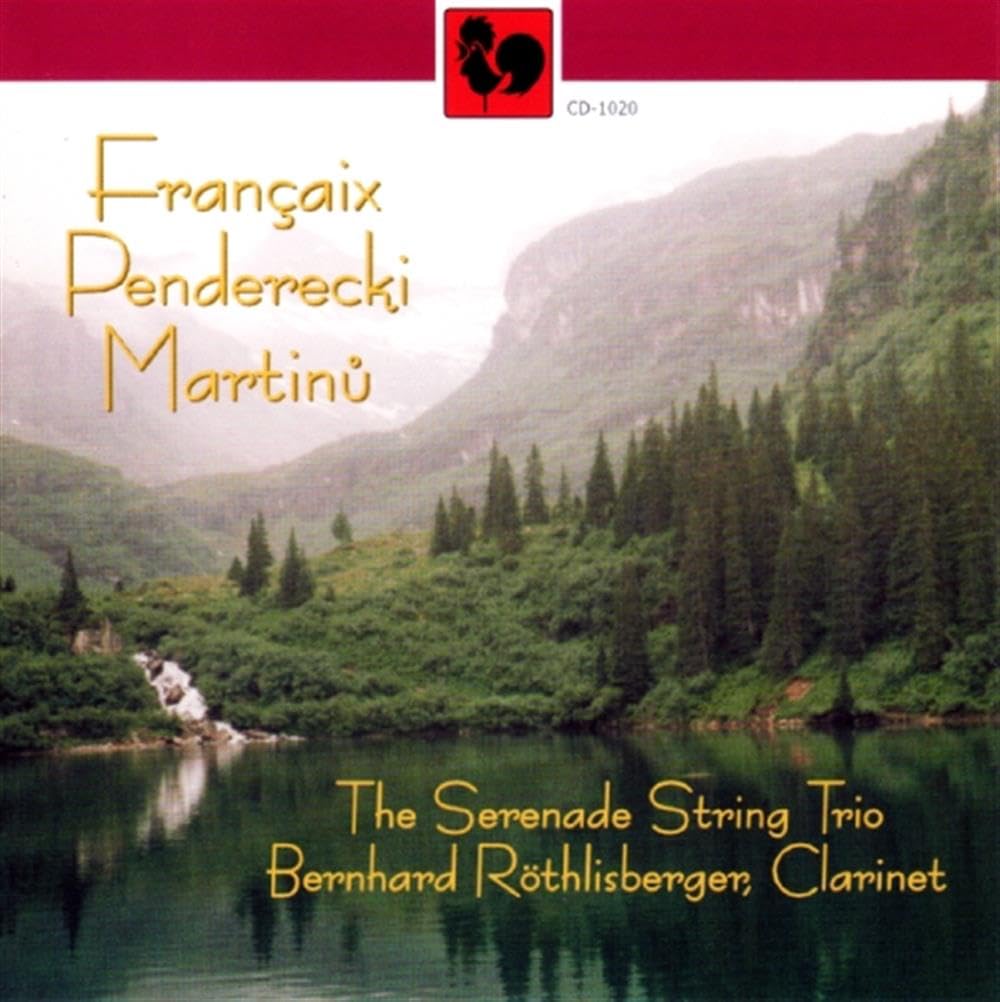 Klarinette und Streichtrio cd