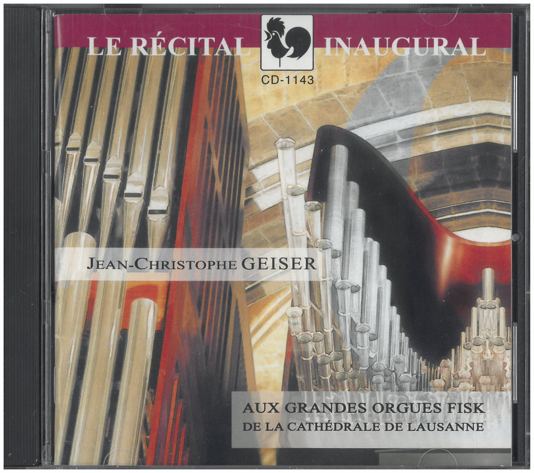 Inauguralkonzert der Orgel d.Lausanner Kathedrale Classical