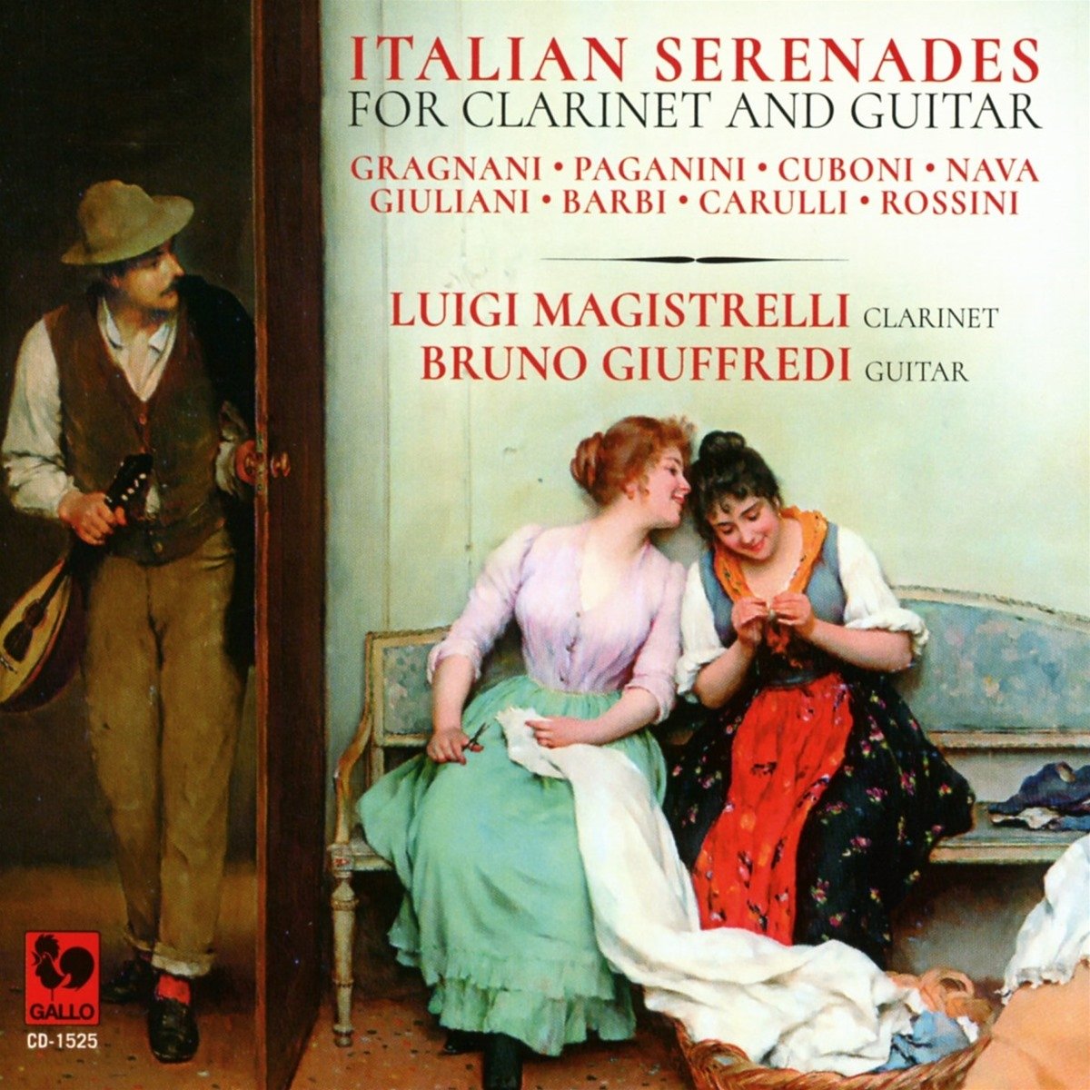 Italian Serenades for Clarinet and Guitars cd