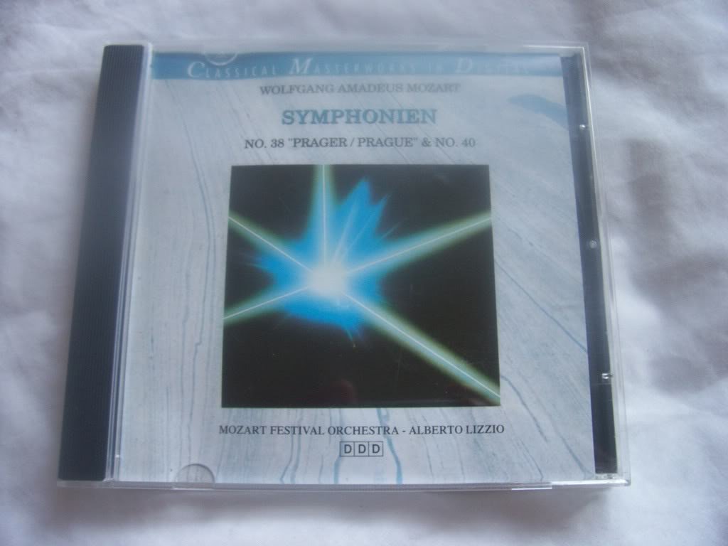 Wolfgang Amadeus Mozart : Symphonen no.38 "Prague & no.40 (Albert Lizzio) Classical