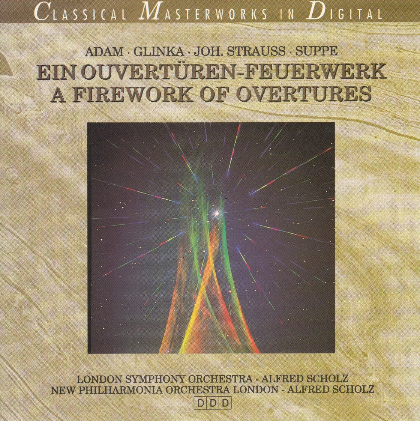 Adam - Glinka - Joh. Strauss - Suppe EIN OUVERTREN-FEUERWERK Music