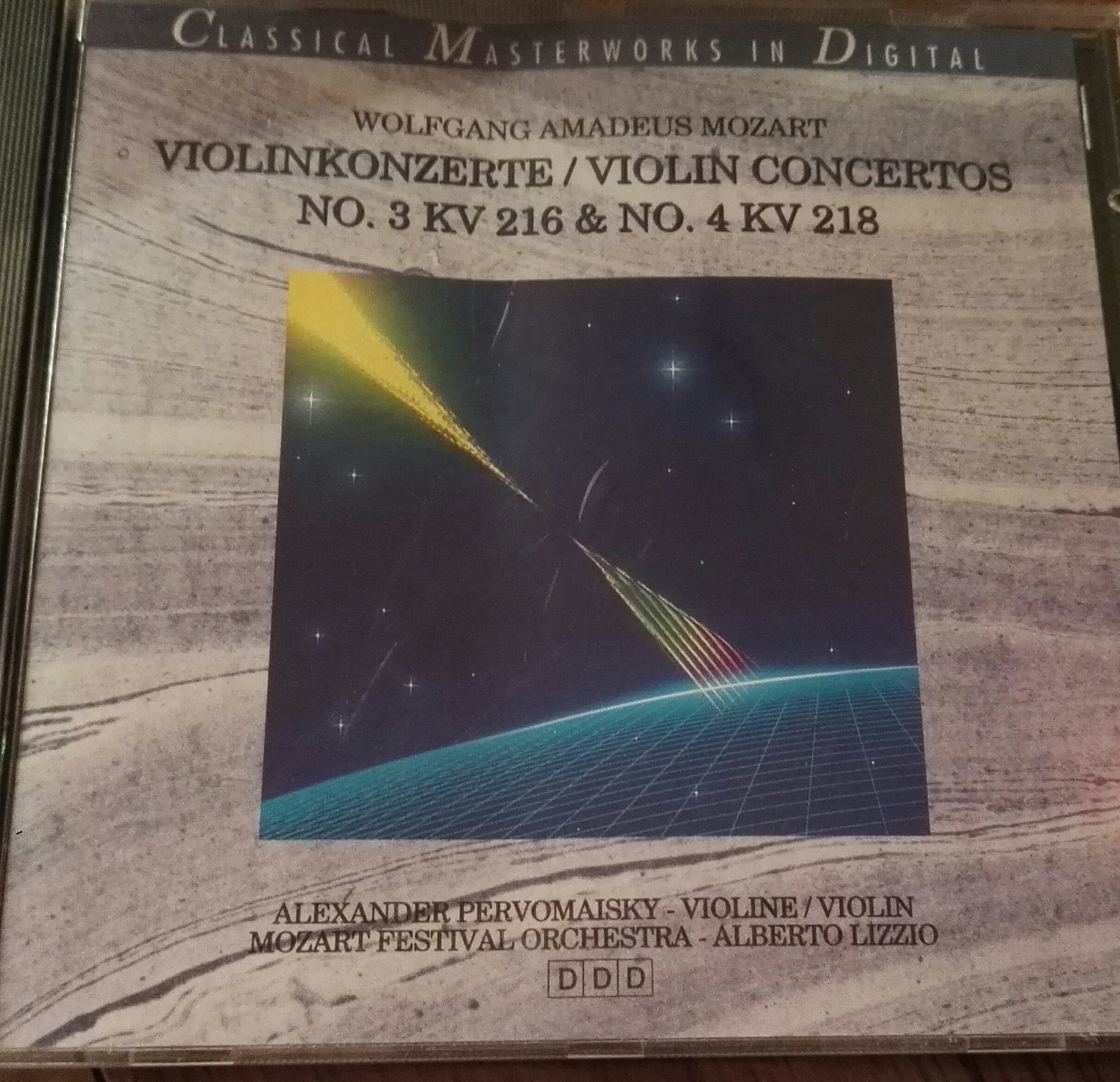 Alexander Pervomaisky - Mozart - Violinkonzerte Nos. 3 & 4 Classical