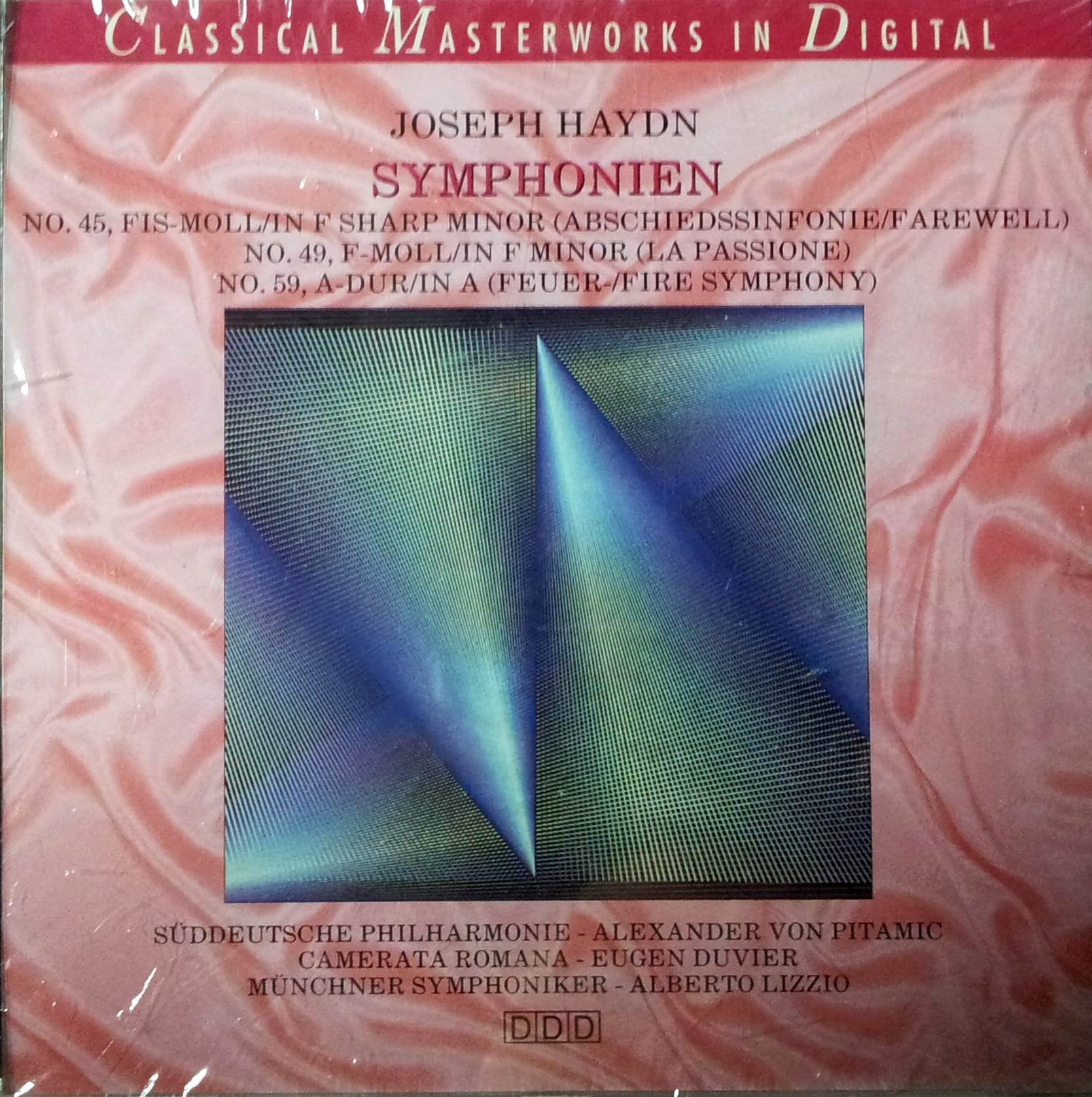 Haydn: Symphonien Nos. 45, 49 & 59 Music