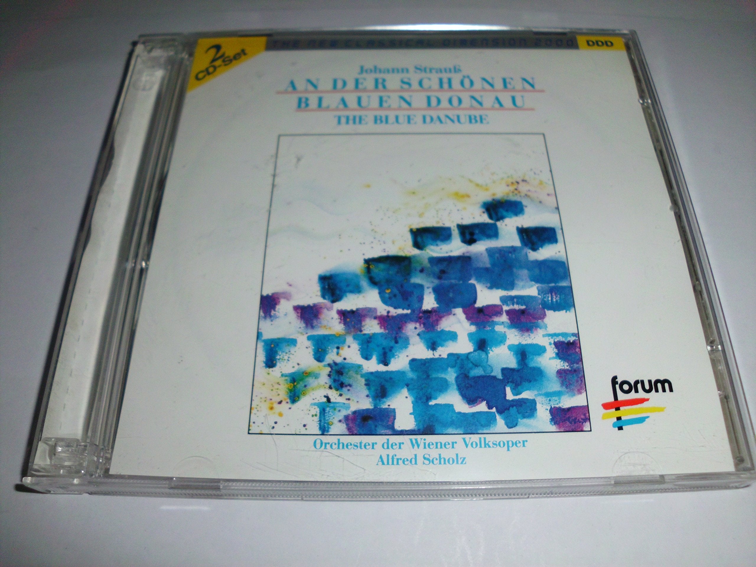 An der schönen blauen Donau--Johann Strauss (2CD´s) Music