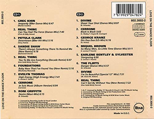 Love on the Dancefloor (17 Maxis) Music